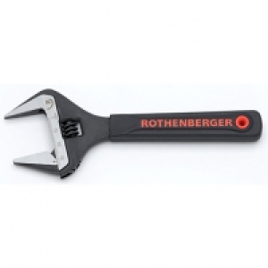 Rothenberger Adjustable Wide Jaw Wrench 8in - 38mm Opening &pound;16.99