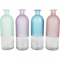 JTF  Frosted Glass Bottle 27cm