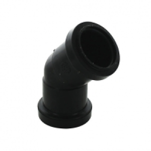 Wickes Black Pushfit 135DEG Bend 40mm £1.03