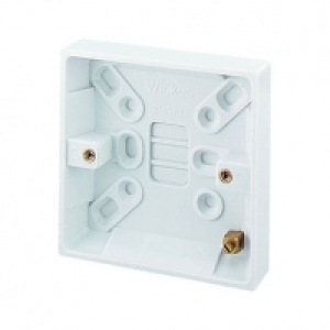 Wickes Pattress Box 1 Gang 16mm