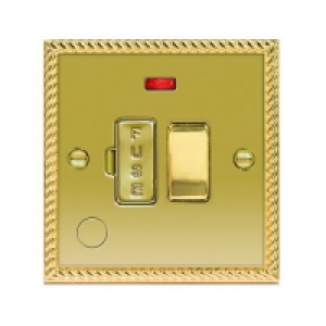 Wickes 13A Switched Fused Socket + LED Screwed Raised Plate
