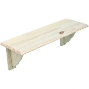 Wickes Pine Shelf Kit 16x190x585mm £4.99