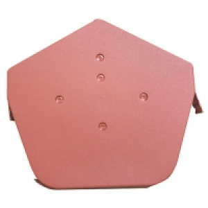 Easy-Trim Verge U Angled Ridge Cap Terracotta £2.99