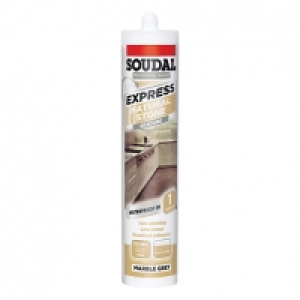 Soudal Express Natural Stone Silicone Sealant Marble Grey 30 &pound;7.99