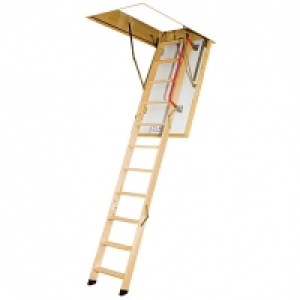 Fakro LTK 280 Thermo Timber Loft Ladder 60 x 120cm - Max Hei