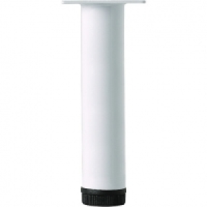 Round Furniture Leg White 32 x 100mm &pound;2.29