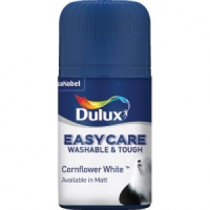 Dulux Easycare Paint Tester Pot - Cornflower White 50ml