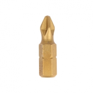 Wickes Titanium Screwdriver Bit Ph NO2 25mm Pack 10 &pound;6.99