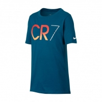 InterSport Nike Kids Ronaldo CR7 Blue Training T-shirt