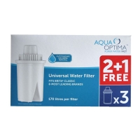 QDStores  Aqua Optima Universal Water Filter 3 Pack