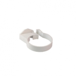 Wickes White Roundline Downpipe Bracket