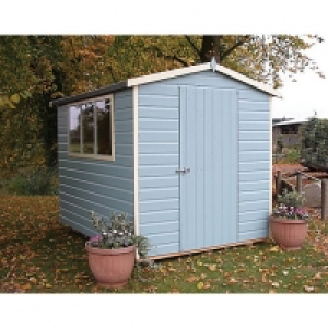 Wickes Easy Assembly Timber Shiplap Apex Shed - 6 x 8 ft &pound;469.99