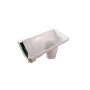 Wickes White Roundline Gutter Stopend Outlet £3.78