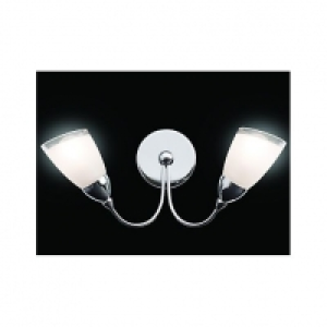 Wickes Abora Polished Chrome Wall Uplight