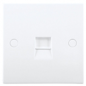 British General 1 Gang Master Telephone Socket White &pound;4.99