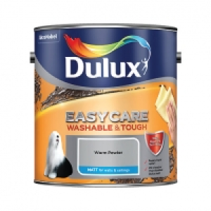 Dulux Easycare Durable Matt Emulsion Paint - Warm Pewter 2.5 &pound;26.49