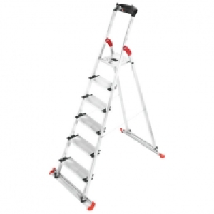 Hailo XXL 6 Tread Aluminium Garden Stepladder £119.99