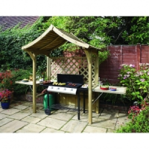 Rowlinson Party Trellis Arbour - 1810 x 1290 mm