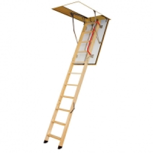 Fakro LWF 45 280 Timber Loft Ladder 60 x 120cm - Max Height