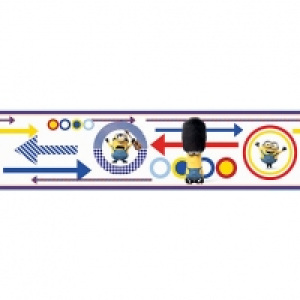 Graham & Brown Universal Minions Hello London Multicoloured