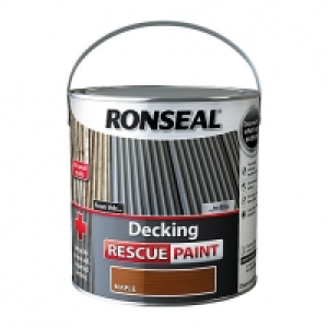 Ronseal Decking Rescue Paint - Maple 2.5L