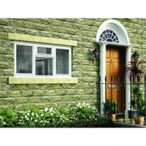 Wickes Timber Casement Window White 1045x1765mm Side Hung &