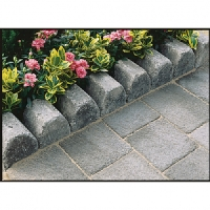 Marshalls Drivesett 4 in 1 Textured Pennant Grey 100 x 100 x