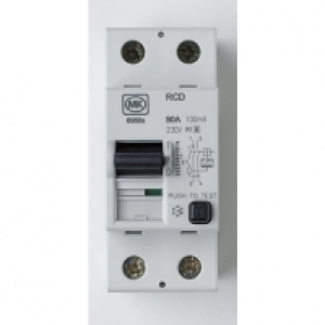 MK RCD Dp Two Module 80A 100mA Trip £50.00