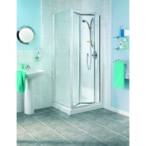 Wickes Bi-fold Shower Enclosure Door & Side Panel Silver Eff &pound;100.00