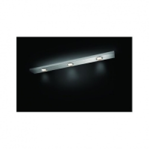 Wickes Melbourne Chrome Halogen Under Cabinet Triple Downlig