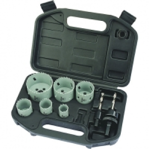 Wickes Electricians Hole Saw Set 9 Piece