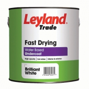 Leyland Trade Fast Drying Undercoat Paint - Brilliant White