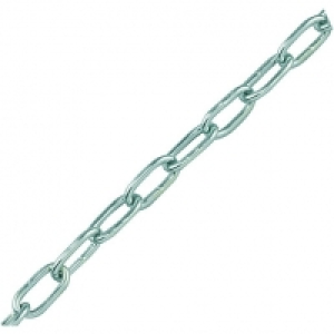 Wickes Zinc Plated Steel Welded Chain 2x12x2000mm