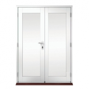 Wickes Derwent Softwood French Doors White Finish 4ft £899.00