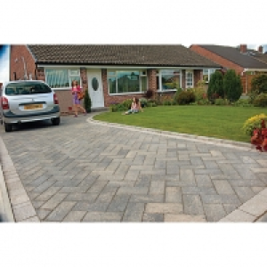 Marshalls Driveline Elise Textured Pebble Grey 300 x 150 x 5