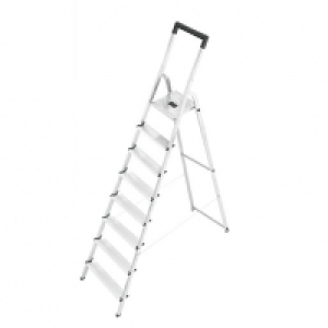 Hailo L40 8 Tread Aluminium Stepladder with Bucket Hook £99.99