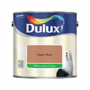 Dulux Silk Emulsion Paint - Copper Blush 2.5L £15.99