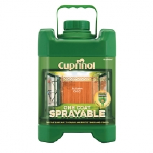 Cuprinol One Coat Sprayable - Autumn Gold 5L