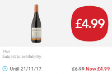 Signal Post Shiraz/Chardonnay £4.99
