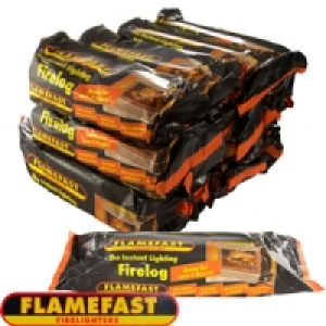 HomeBargains  Flamefast Firelogs (Case Of 12)