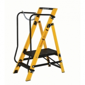 Youngman Megastep Podium 2 Tread Fibreglass Stepladder
