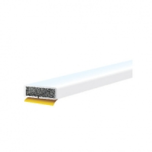 4FireDoors Intumescent Fire Seal White 15 x 4mm Single Door  &pound;7.99