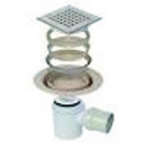 Wickes Wet Room Two Part Waste with Square Tile Grate