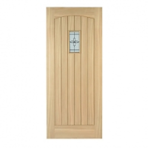 Wickes Croft External Cottage Oak Veneer Door Glazed 1981 x  &pound;269.00