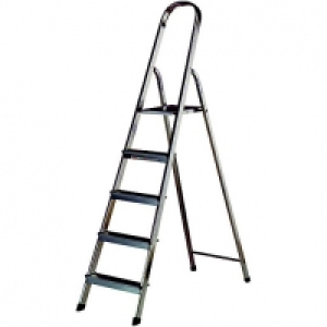 Youngman Professional 5 Tread Aluminium Stepladder &pound;39.99