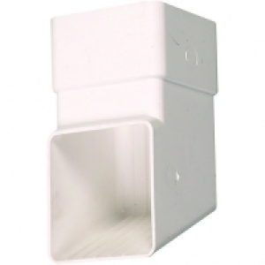 Wickes White Squareline Downpipe Shoe £2.09