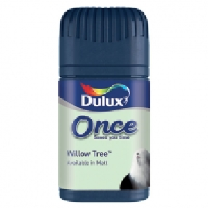 Dulux Once Paint Tester Pot - Willow Tree 50ml