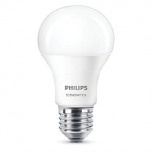 Philips Scene Switch A Shape Bulb - 9.5W B22