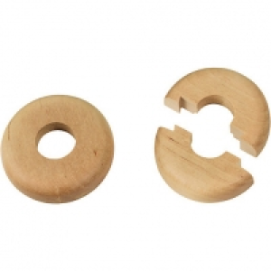 Wickes Real Wood Pipe Surrounds Light Wood Effect 2 Pack £4.99