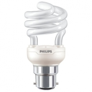 Philips BC Tornado Fluorescent Spiral Bulb - B22 12W